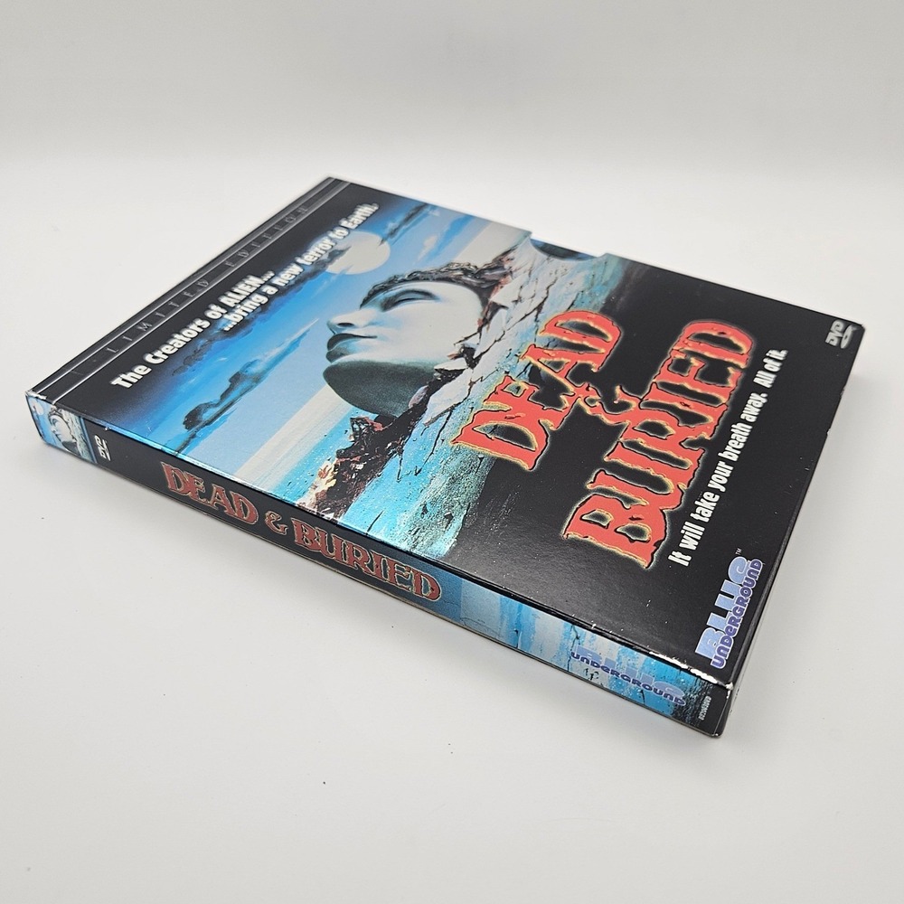 Dead &‎ Buried 2-Disc Limited Edition DVD Blue Underground 1981 Horror Slipcover - Picture 4 of 9